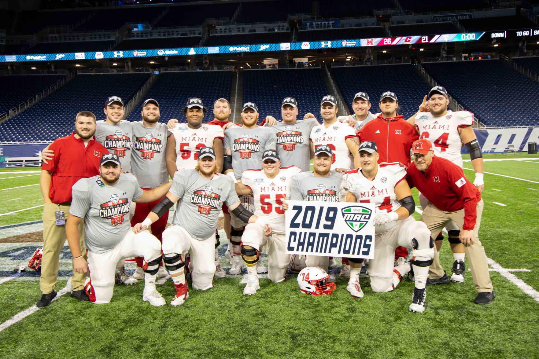 Team celebration